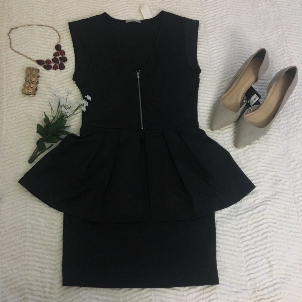 Black formal dress